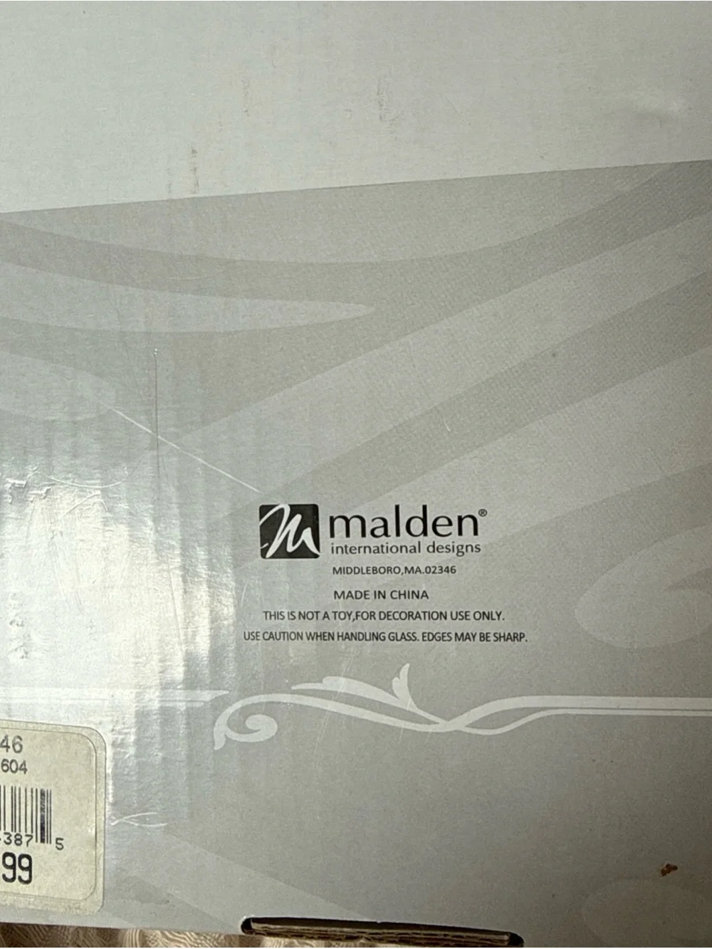 Malden polished silver