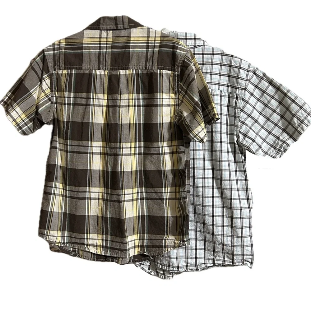 2 Gymboree Boys Short Sleeve Shirts  Size 6
