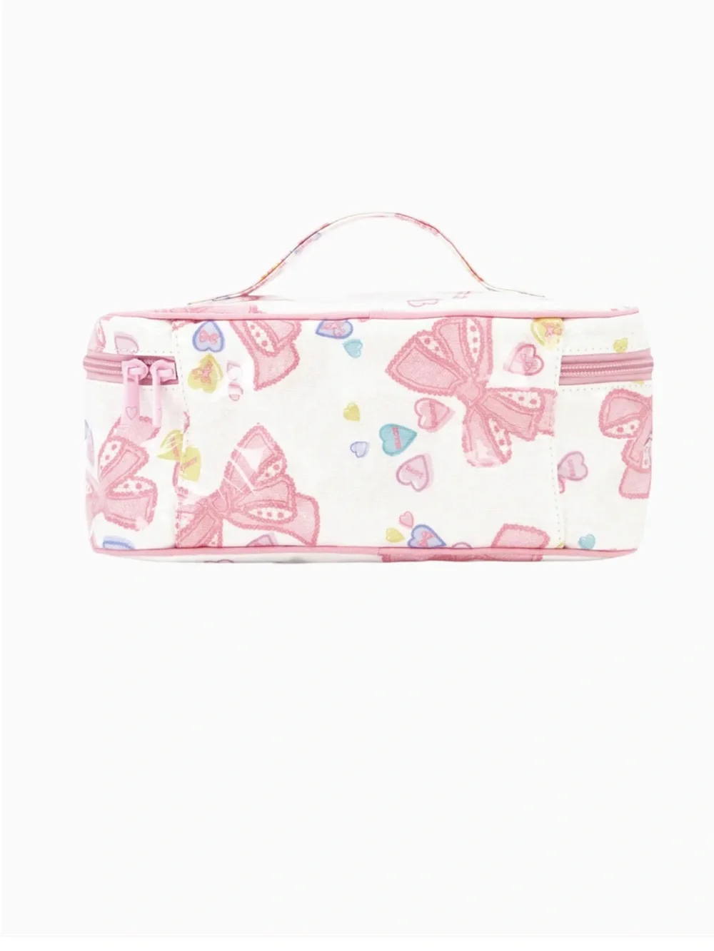 LoveShackFancy / Roller Rabbit doily beaux carry all - pink sugar cosmetic case