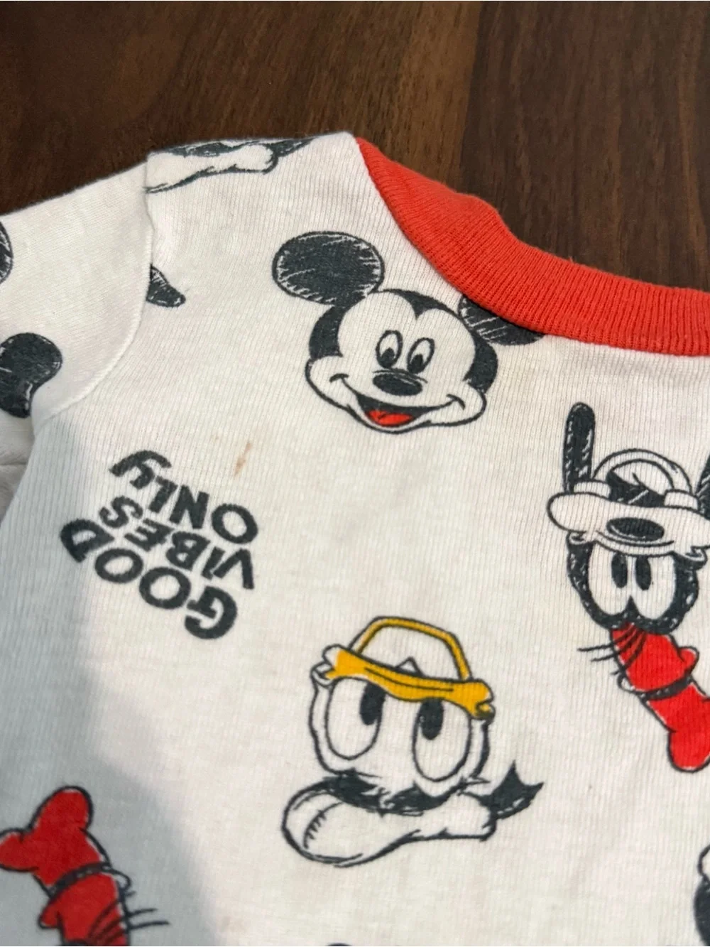 Disney pajama marks