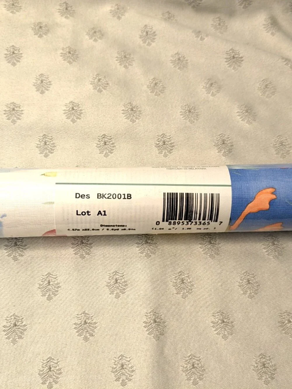 Set of Four Rolls of Duckling Ready Pasted Vinyl Wallpaper Border