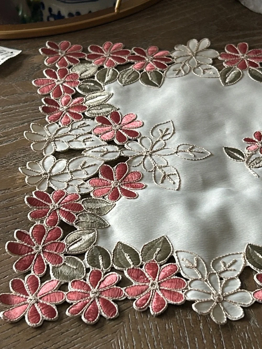 N/A delicate embroidered