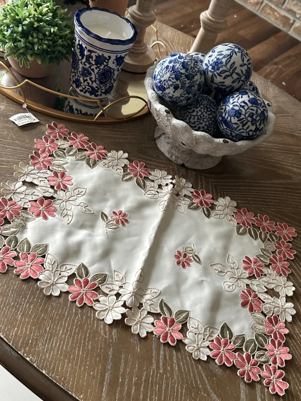 N/A delicate embroidered