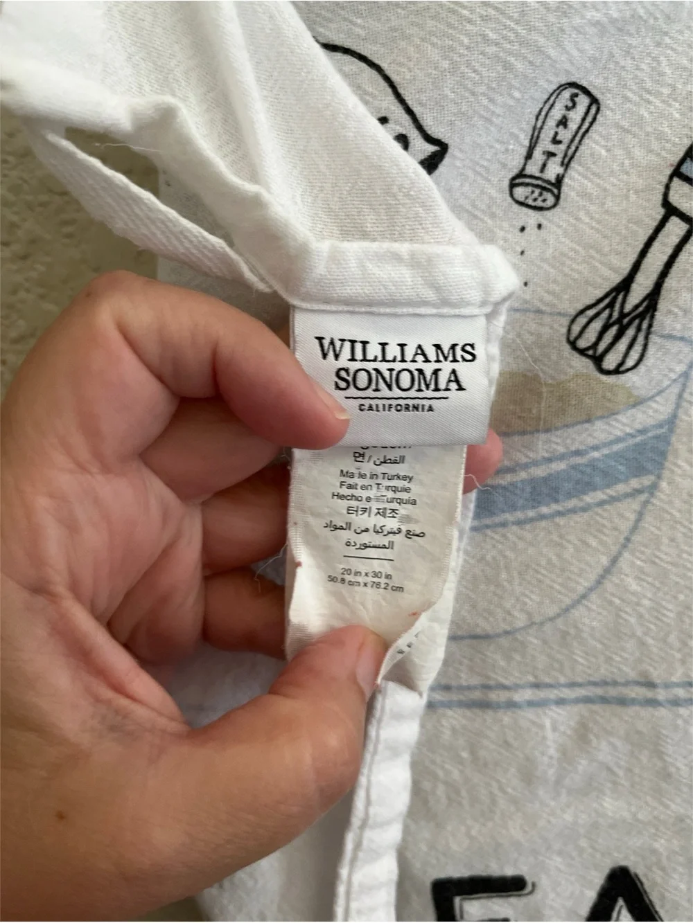 Williams Sonoma williams flaw only