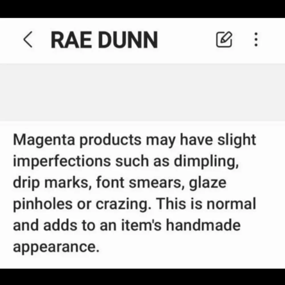 Rae Dunn nwot new