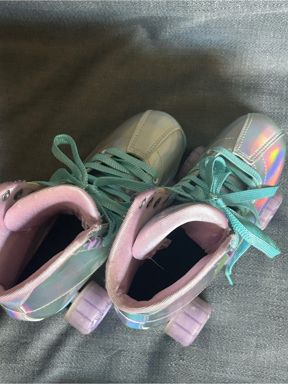 Roller Derby holographic kids