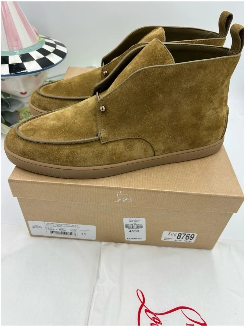 Christian Louboutin premium suede