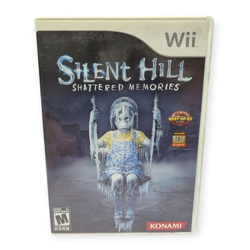 Silent Hill Shattered Memories Nintendo Wii Konami Horror CIB Complete Tested
