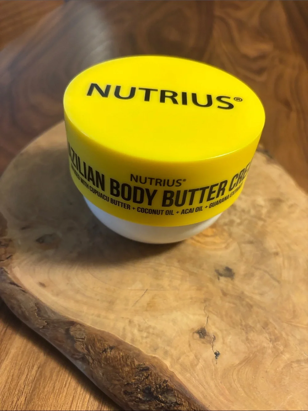 NEW. Brazilian Body Butter Cream - Yellow