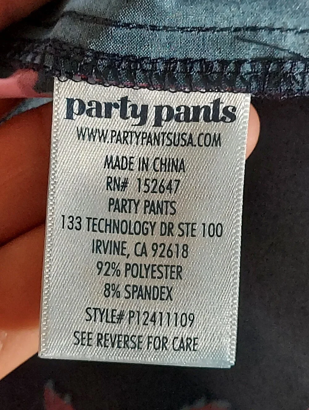 Party Pants swim trunks