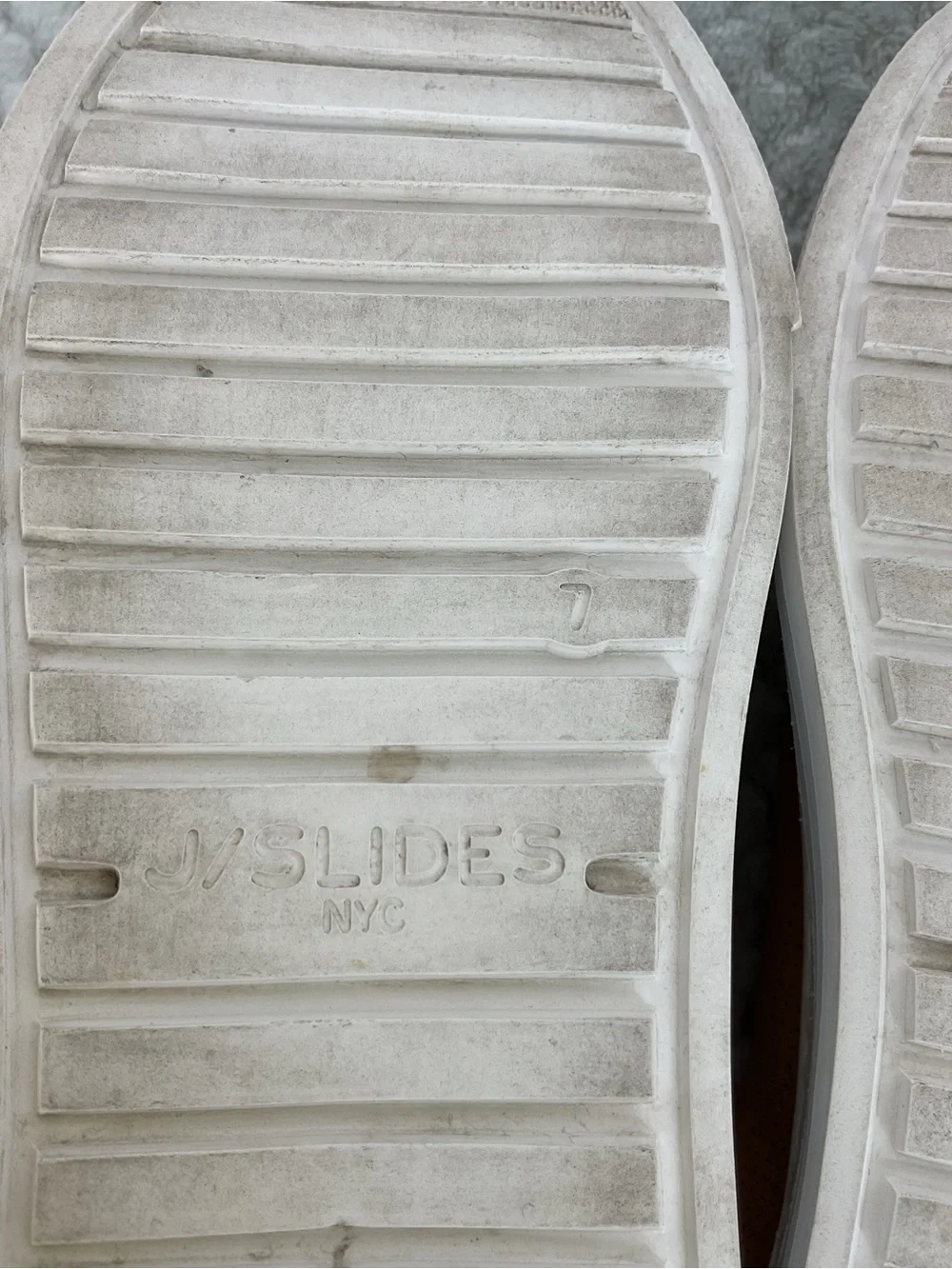 J/Slides Tan Platform Lace-Up Sneakers Size 7