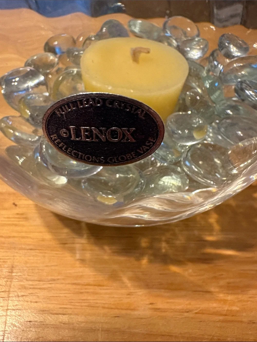 Lenox glass bowl