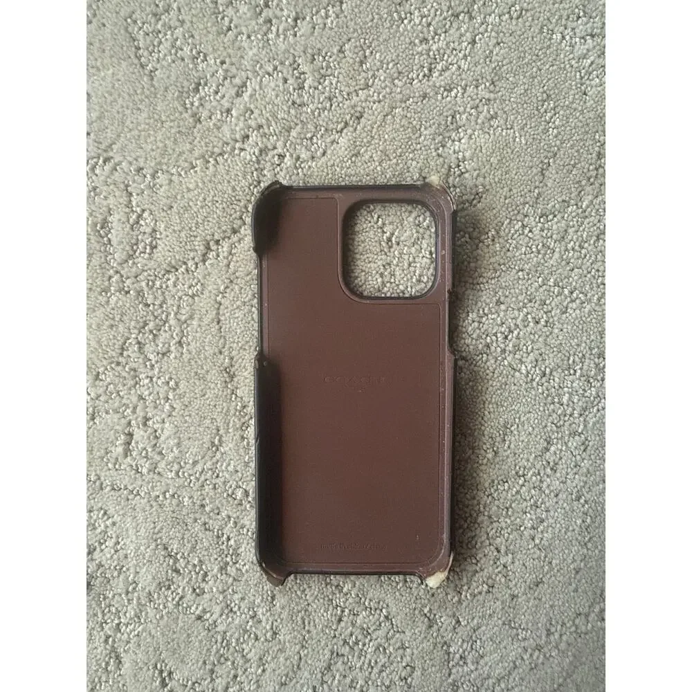 Floral Coach Case for iPhone 14 Pro Max
