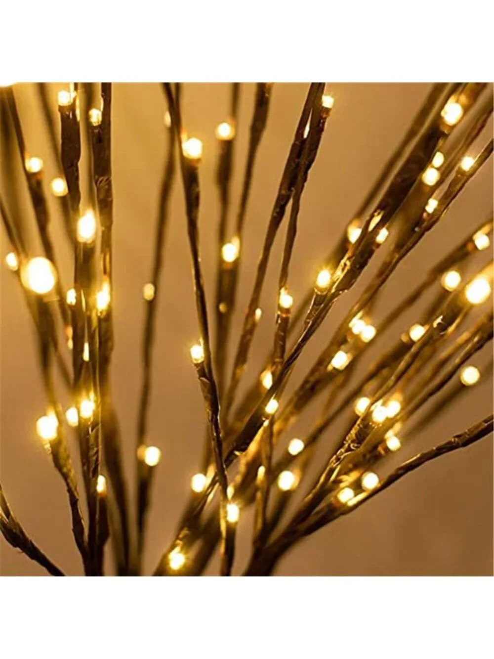 Lighted Birch Branch Lights LED Twig Branch Decor USB Vase Decorative Branches