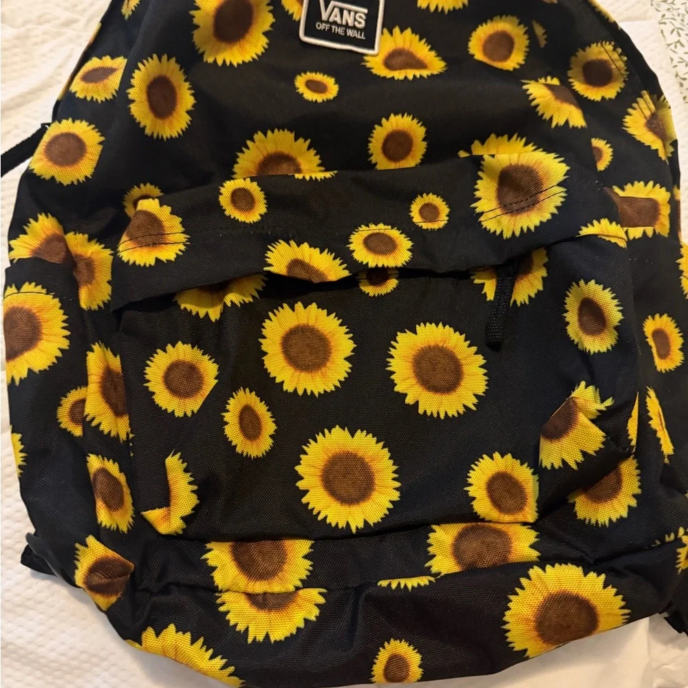Vans black backpack