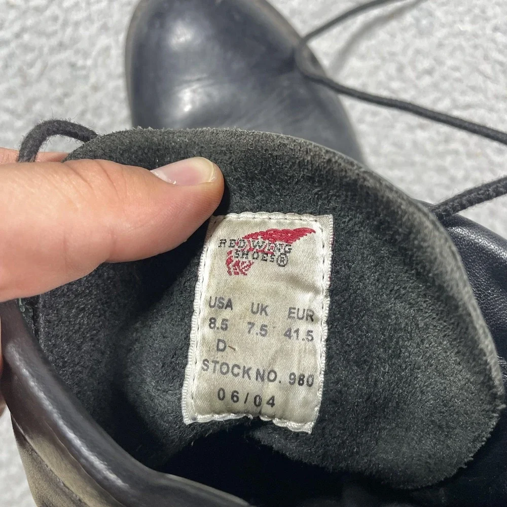 Red Wing Shoes brand red