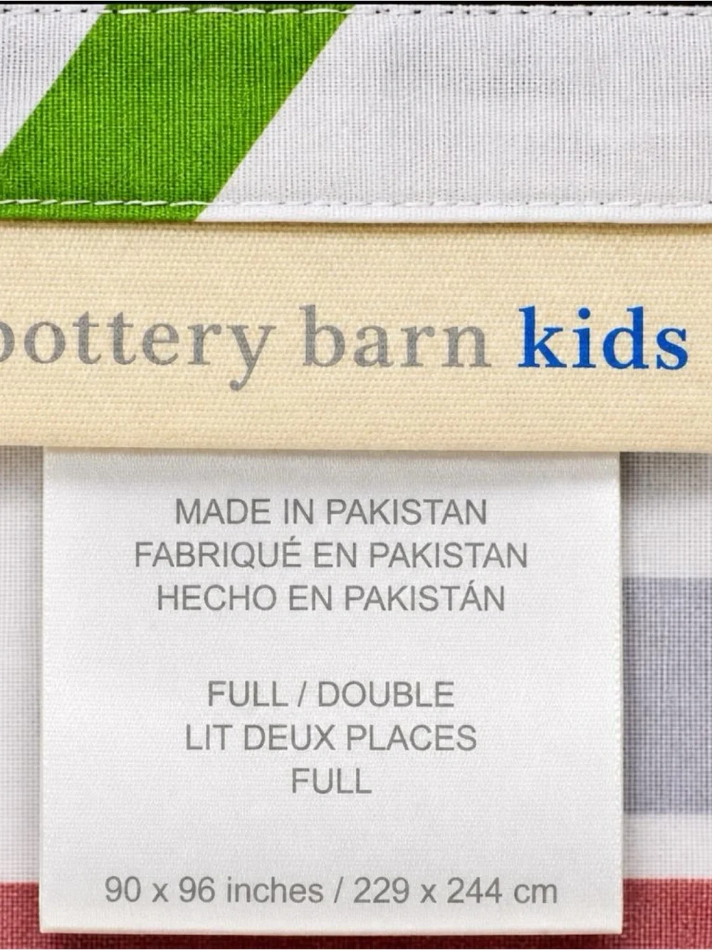 Pottery Barn Kids bright white