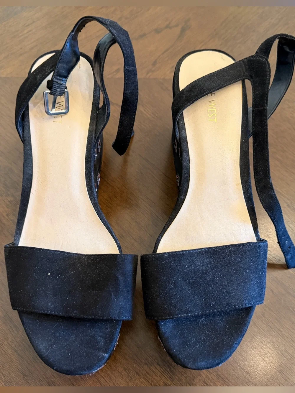 Nine West platform wedges