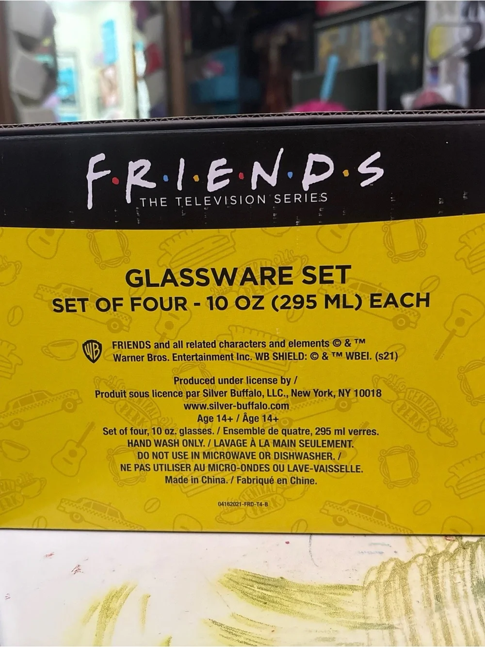 FRIENDS glassware packaging official