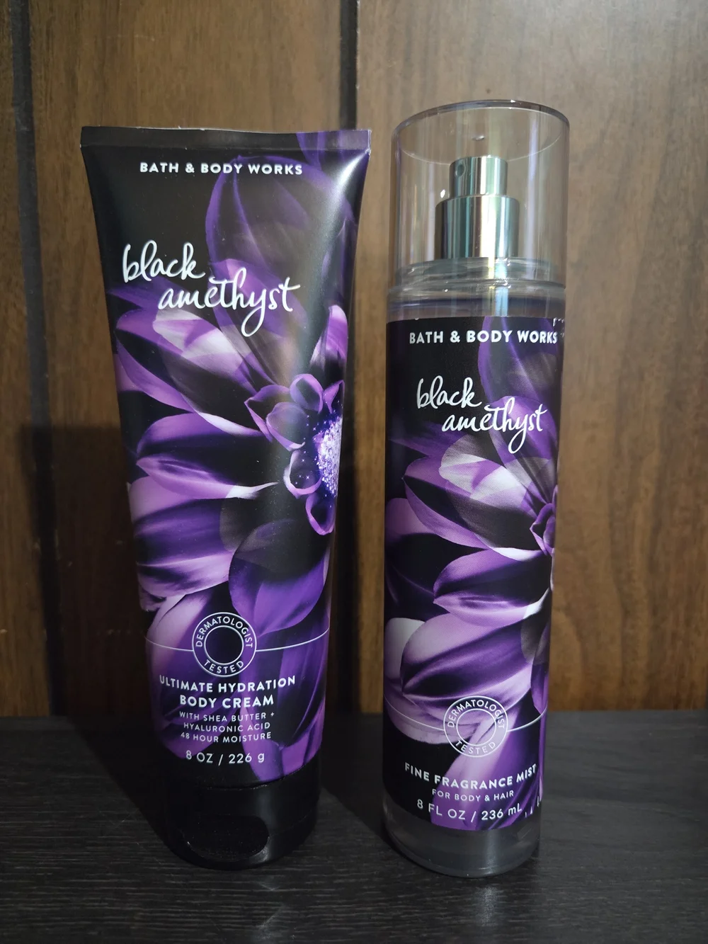 Bath & Body Works Black Amethyst Body Cream & Fragrance Mist