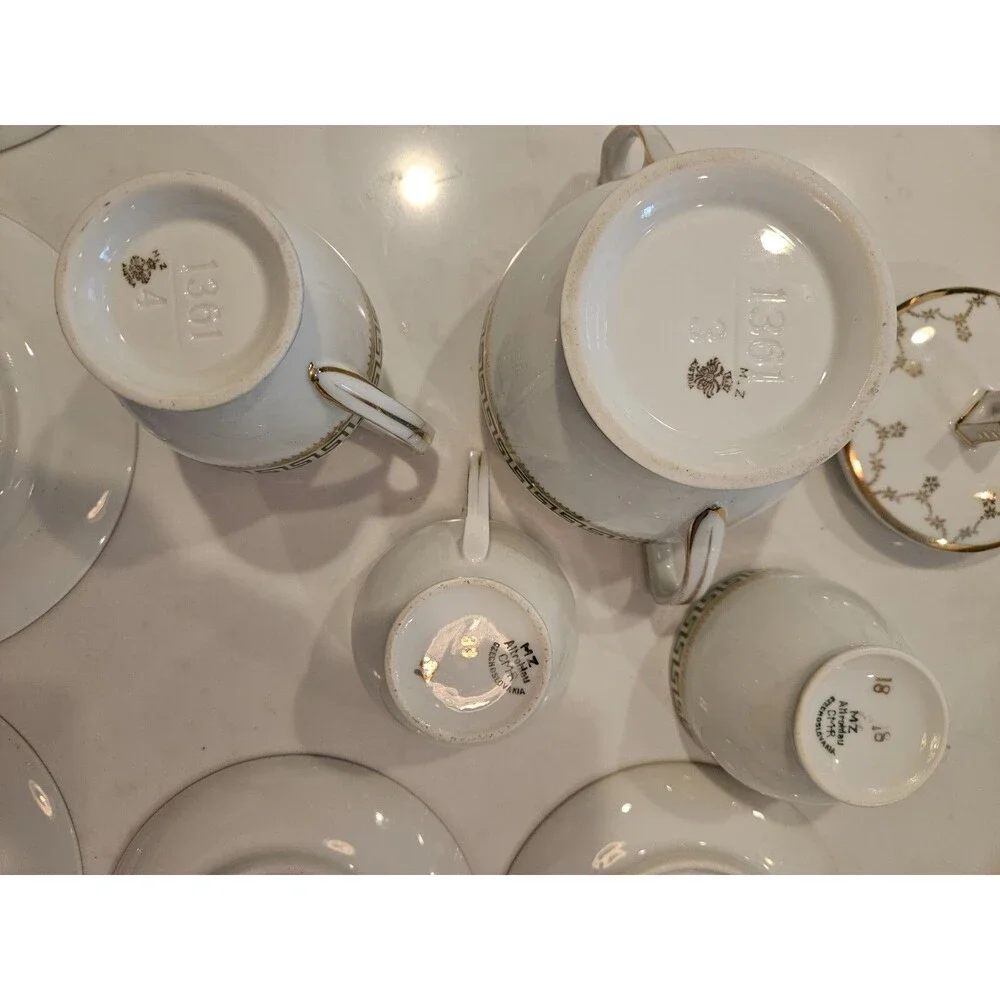 MZ Altrohlau CMR/MZ Austria fourteen piece