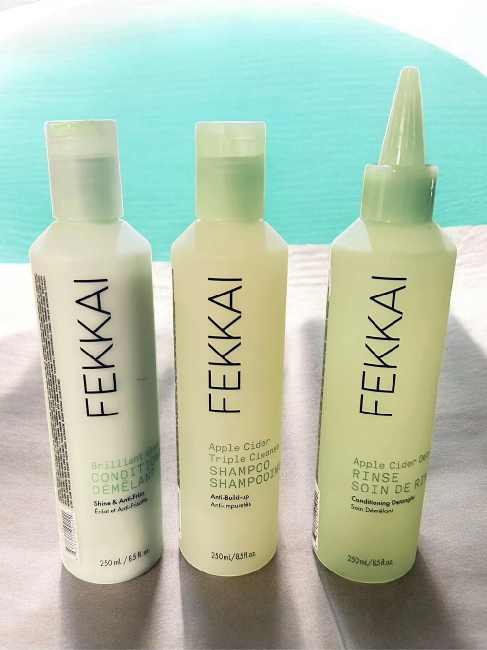 Fekkai Apple Cider Shampoo & Rinse Set 3 in bundle