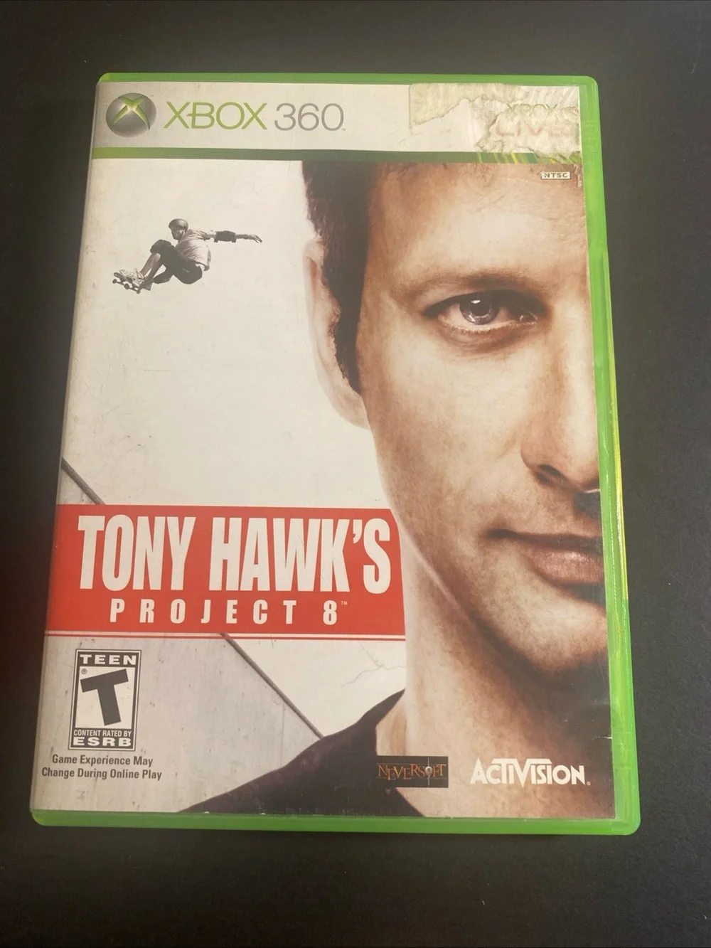 Tony Hawks Project 8 (Microsoft Xbox 360)  No Manual