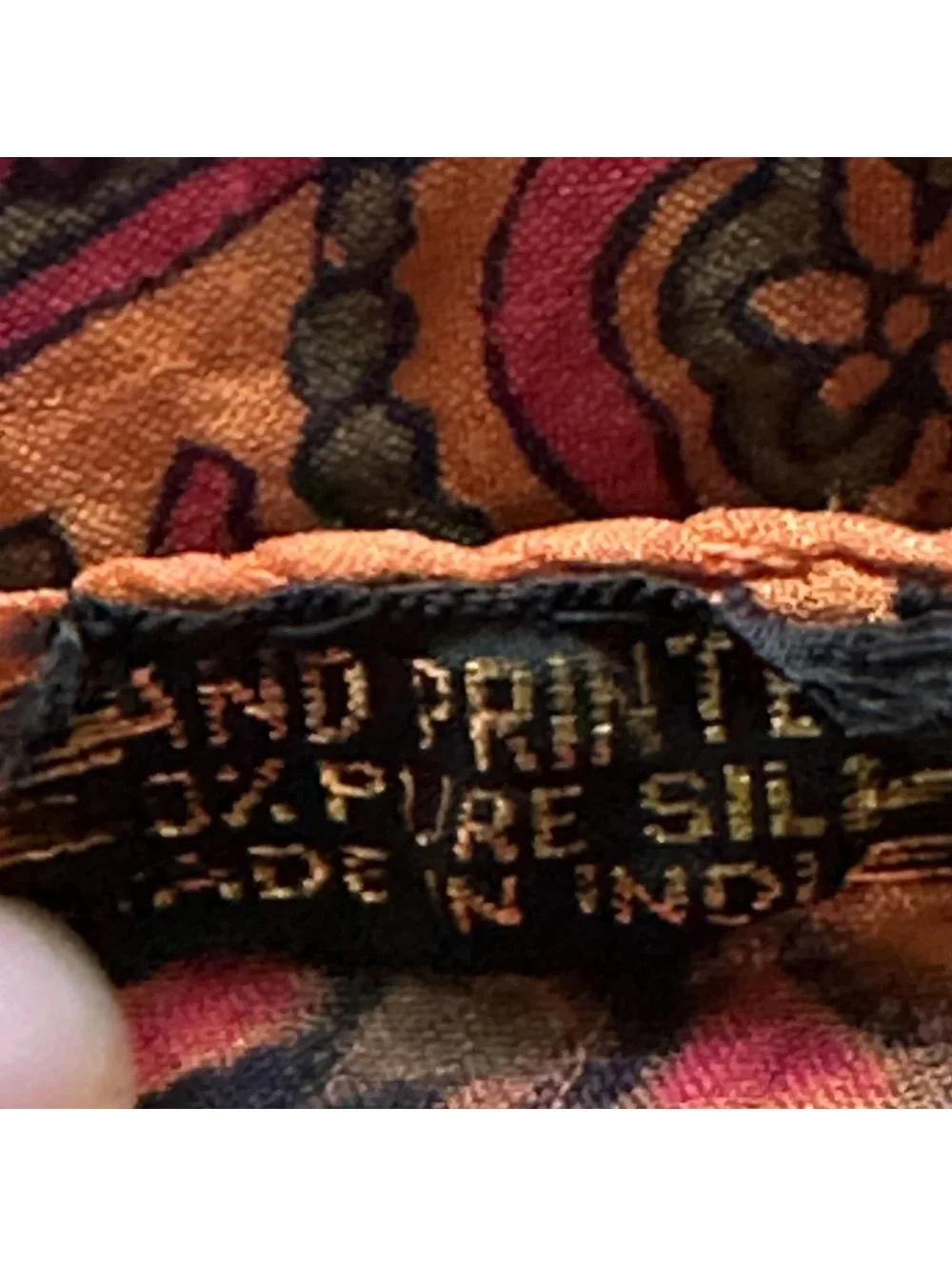 Vintage this silk