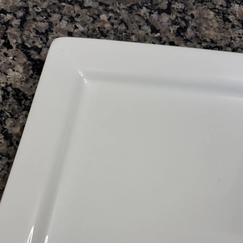 Cordon Bleu 18 by 11 White Serving Platter