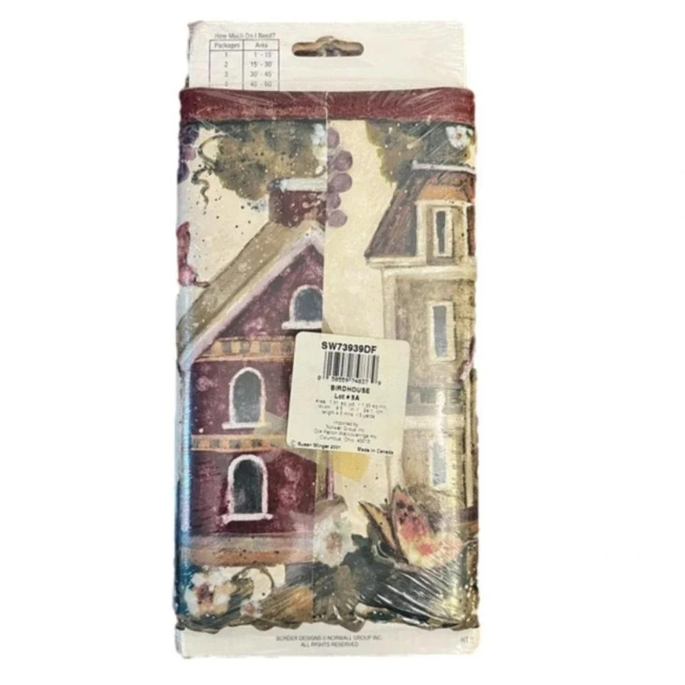 N/A birdhouse wallcoverings