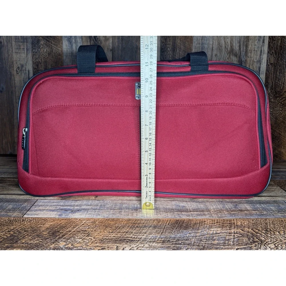 Jeep Duffle Bag Red Luggage Travel Carry Bag  22