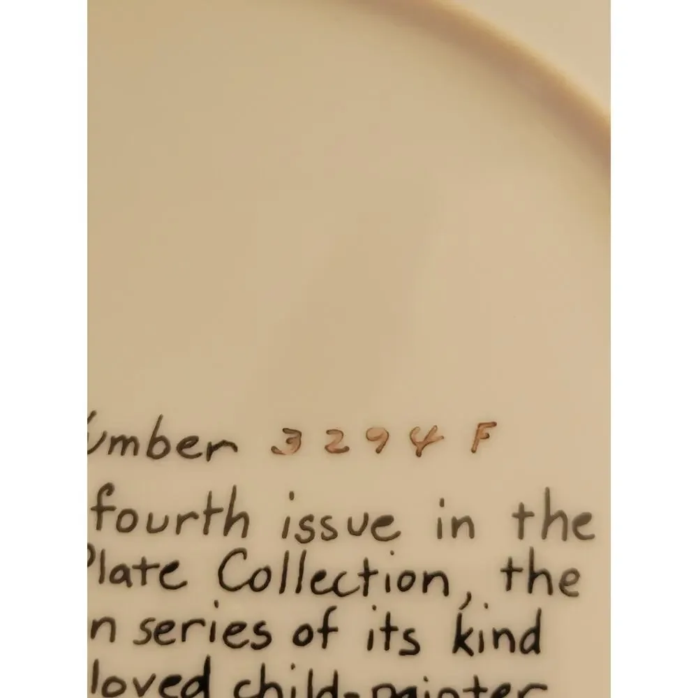 Vtg 1981 Pemberton & Oakes For‎ You by Donald Zolan Plate w/ COA & Box #3294F