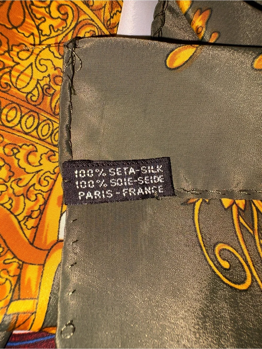 Hermes luxurious silk