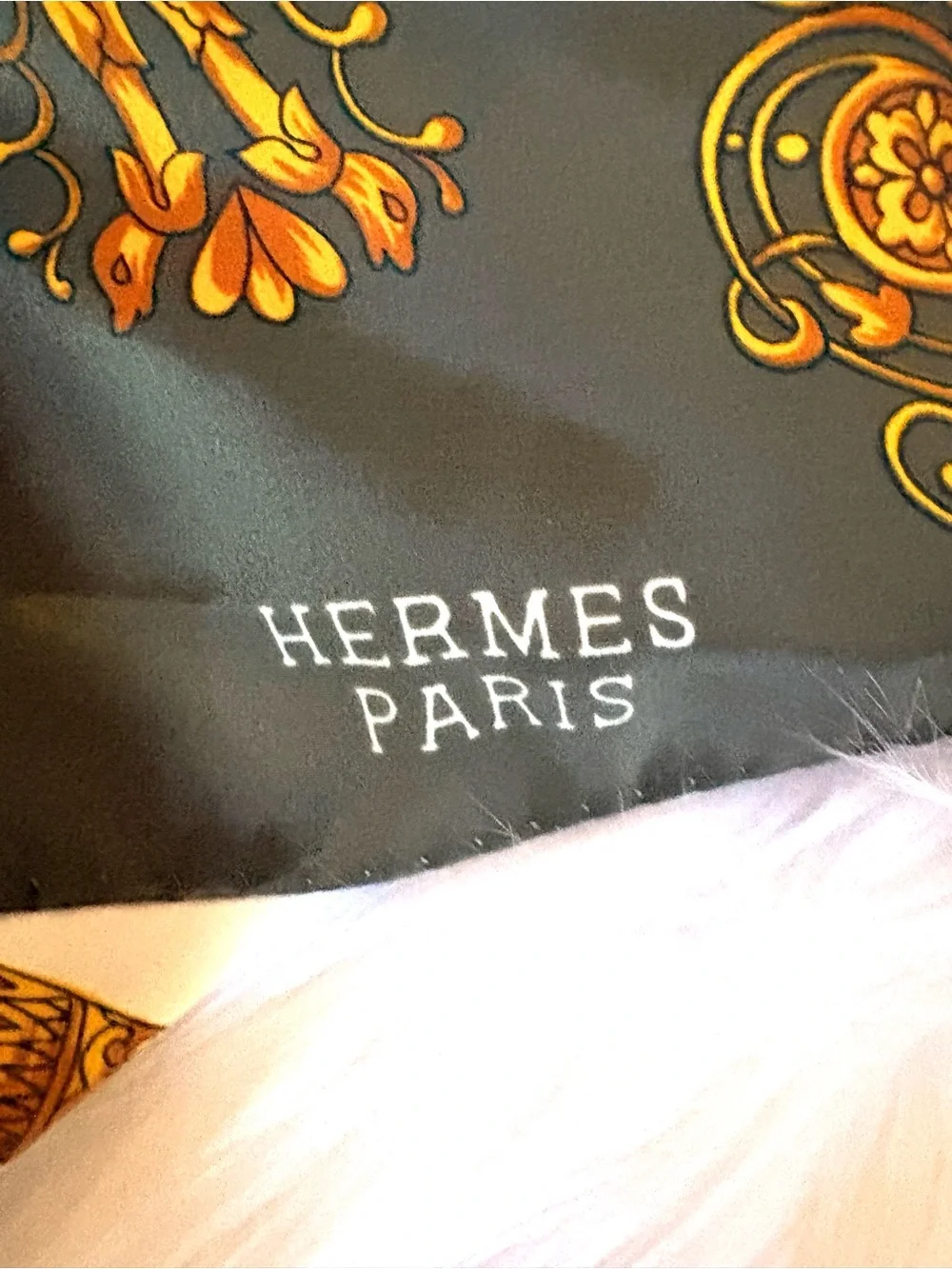 Hermes luxurious silk