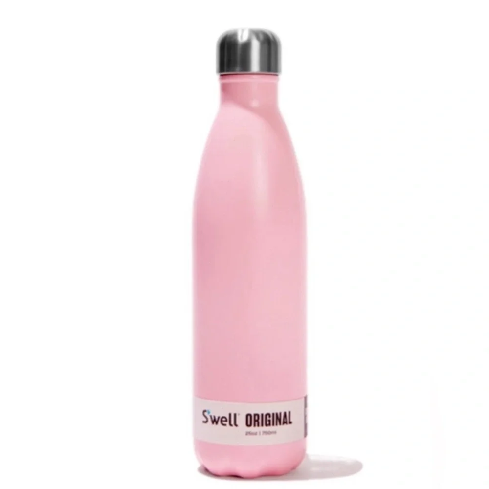New S'WELL Water Bottle in Peony (25 0z.)