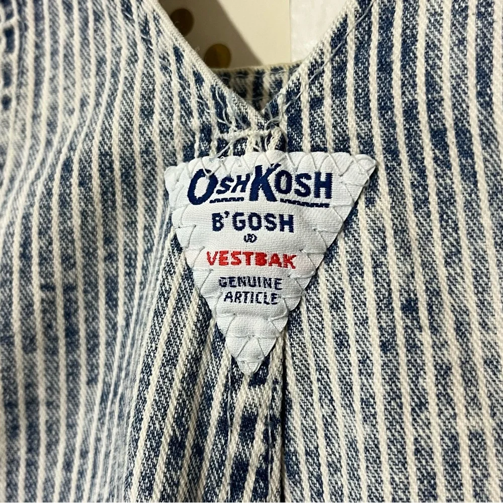 OshKosh Bgosh cleaned overalls