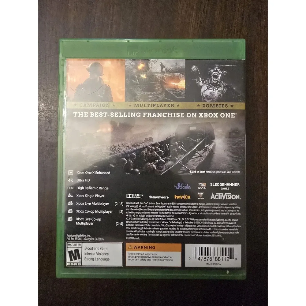Call of Duty WWII - Xbox One TESTED‎