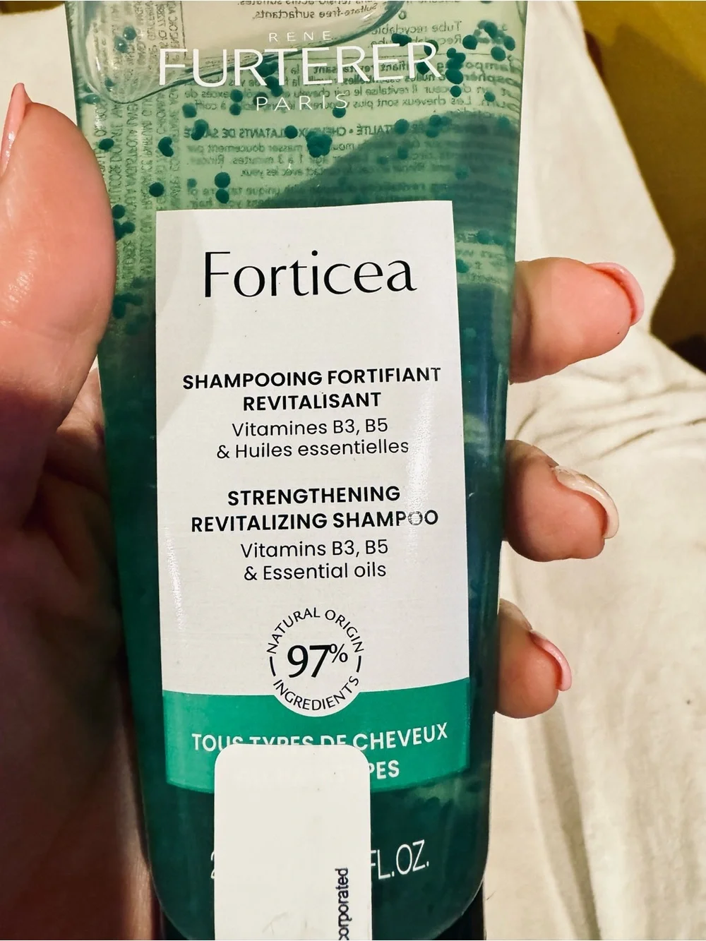 René‎ Furterer Forticea Strengthening Shampoo - Green
