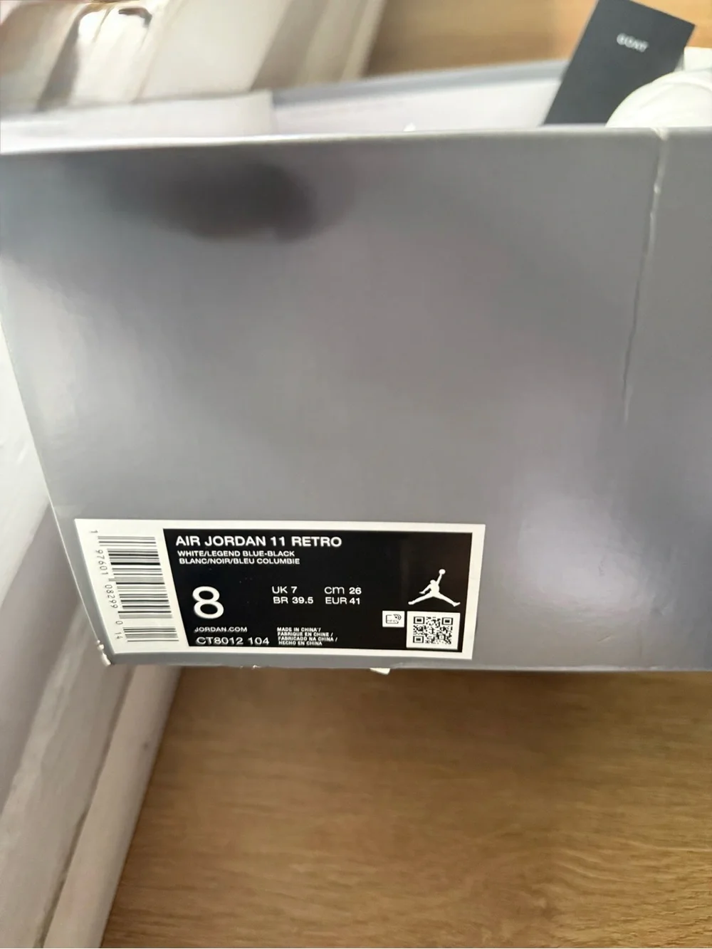 Jordan official 11