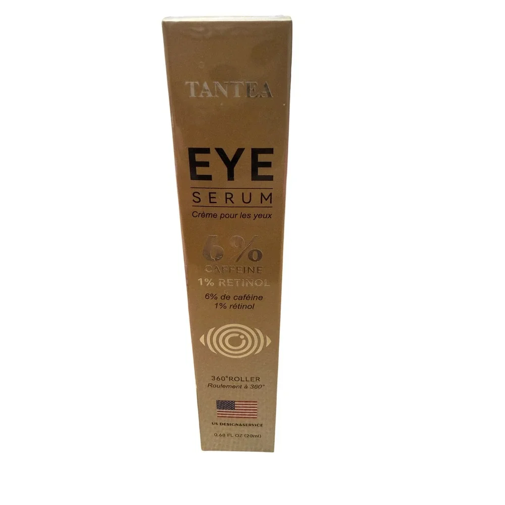 Tantea‎ Eye Serum 6% Caffeine 1% Retinol 360 Roller Anti-Aging Puffiness 20ml