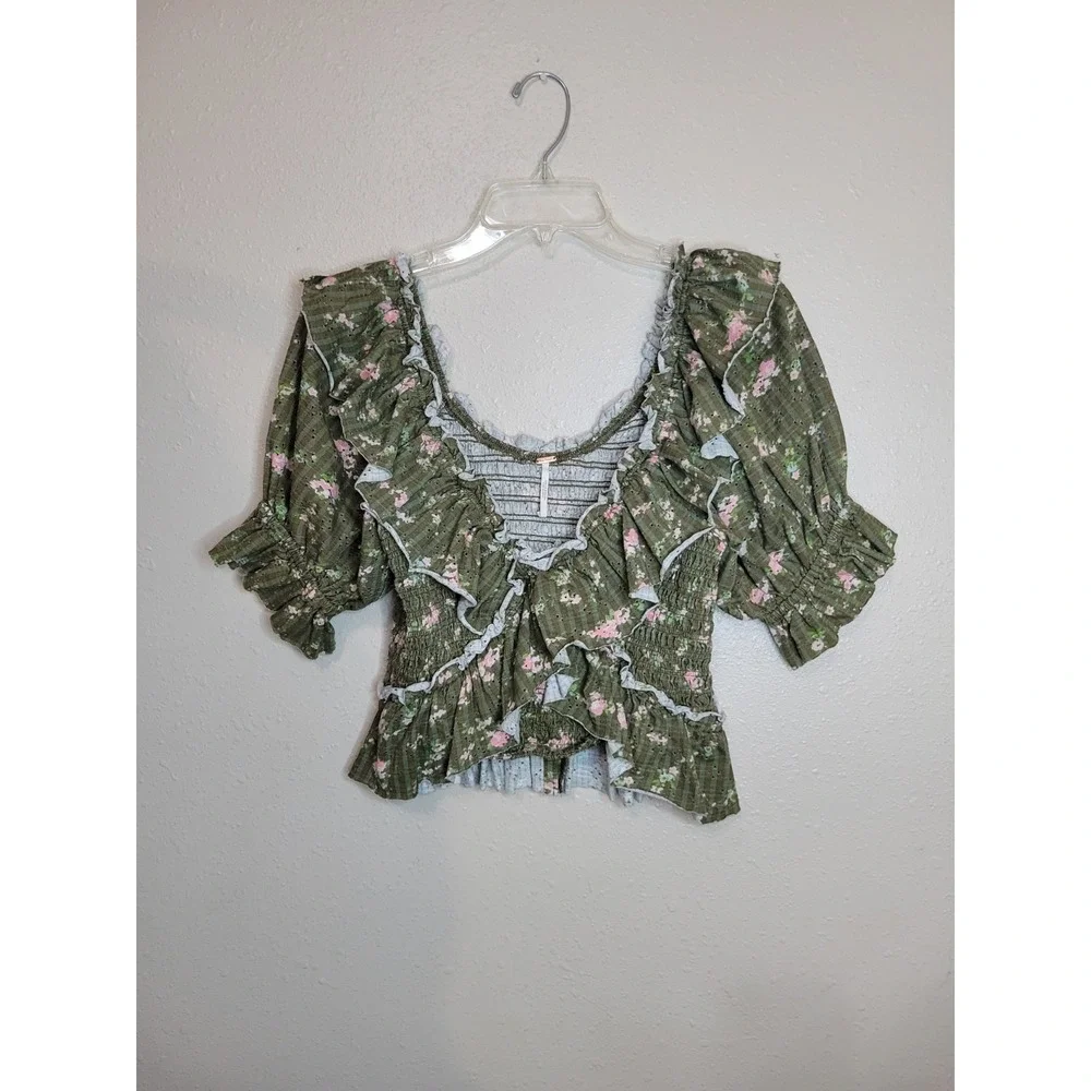 Free People green fit variety