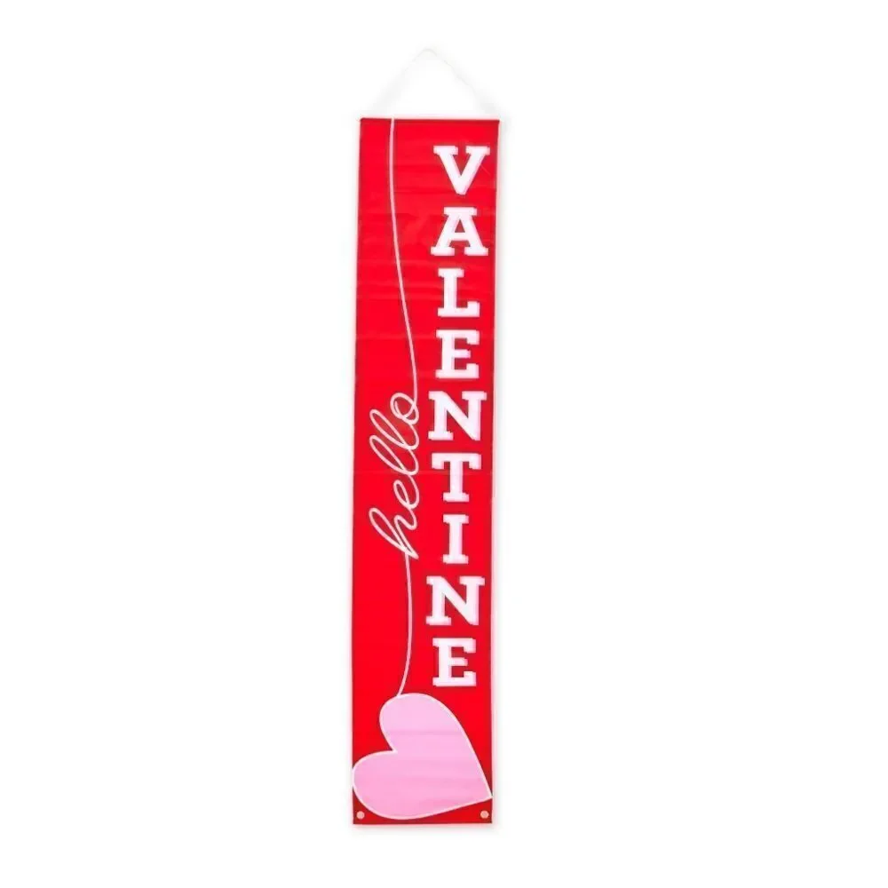 New valentine's Day Hello Valentine Door Banner