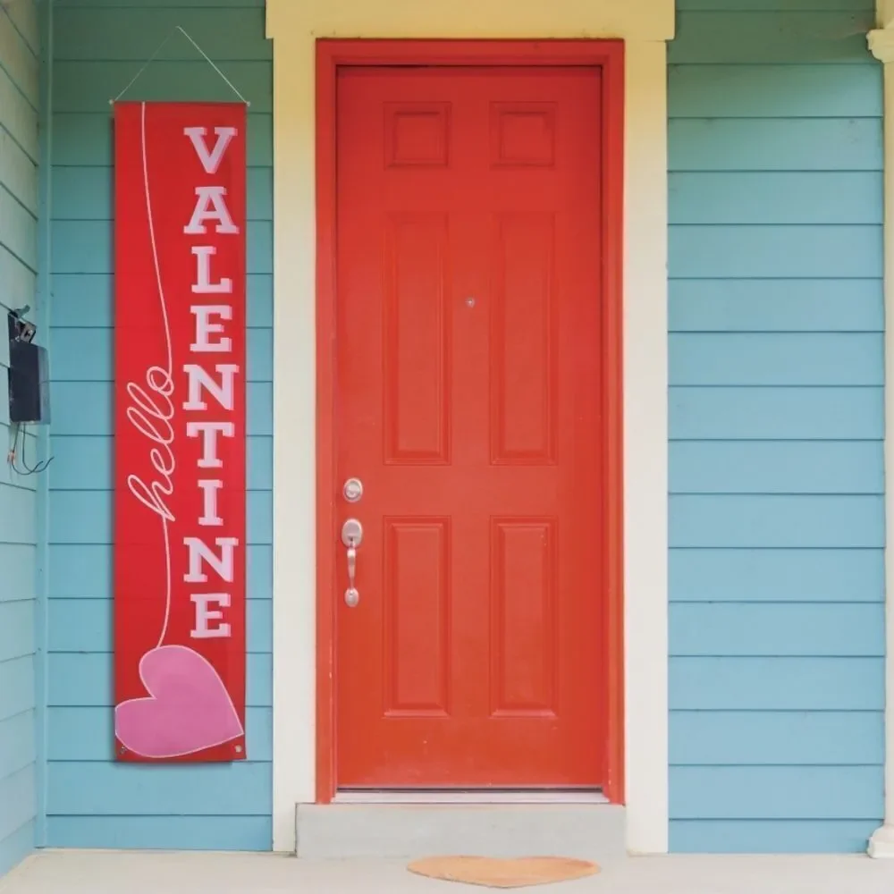 New valentine's Day Hello Valentine Door Banner