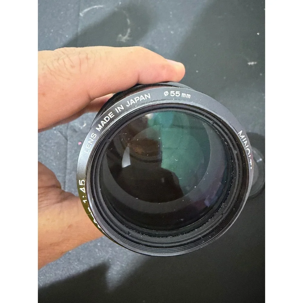 Minolta vintage black retro