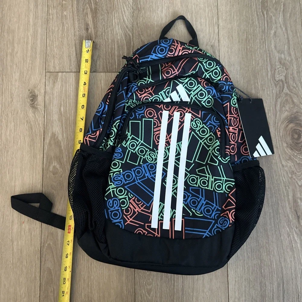 Adidas Originator Small Backpack Black/ Multi Laptop Sleeve One Size Men‎ Women