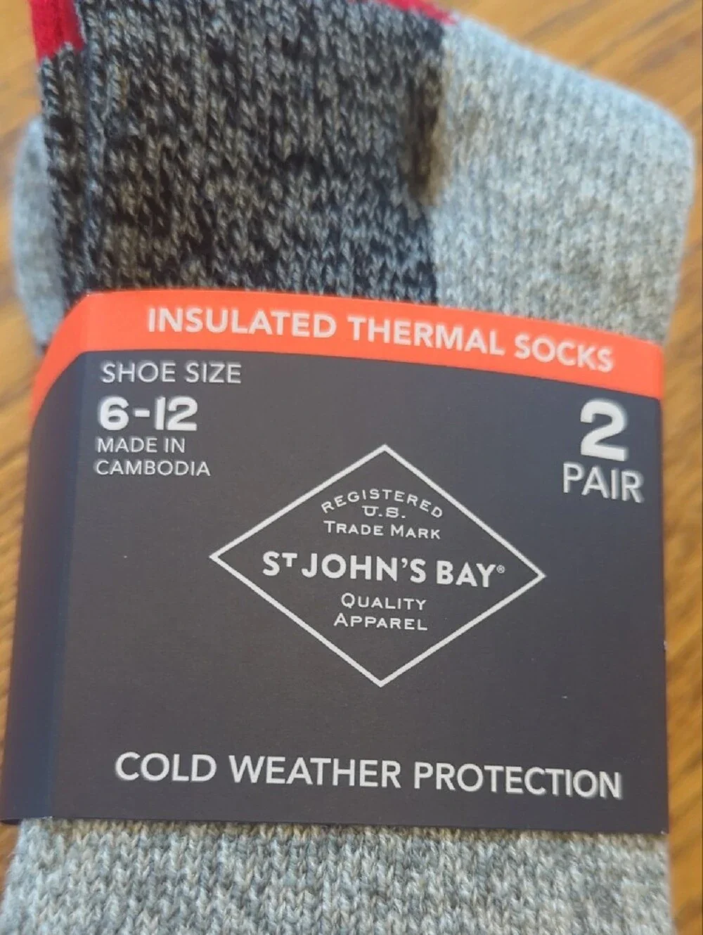 St. Johns Bay heel red