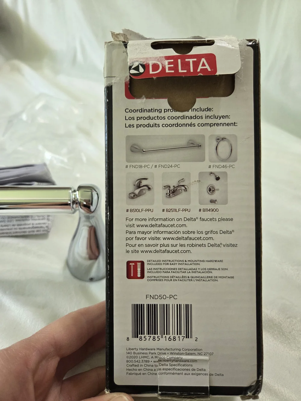 Delta foundations toilet