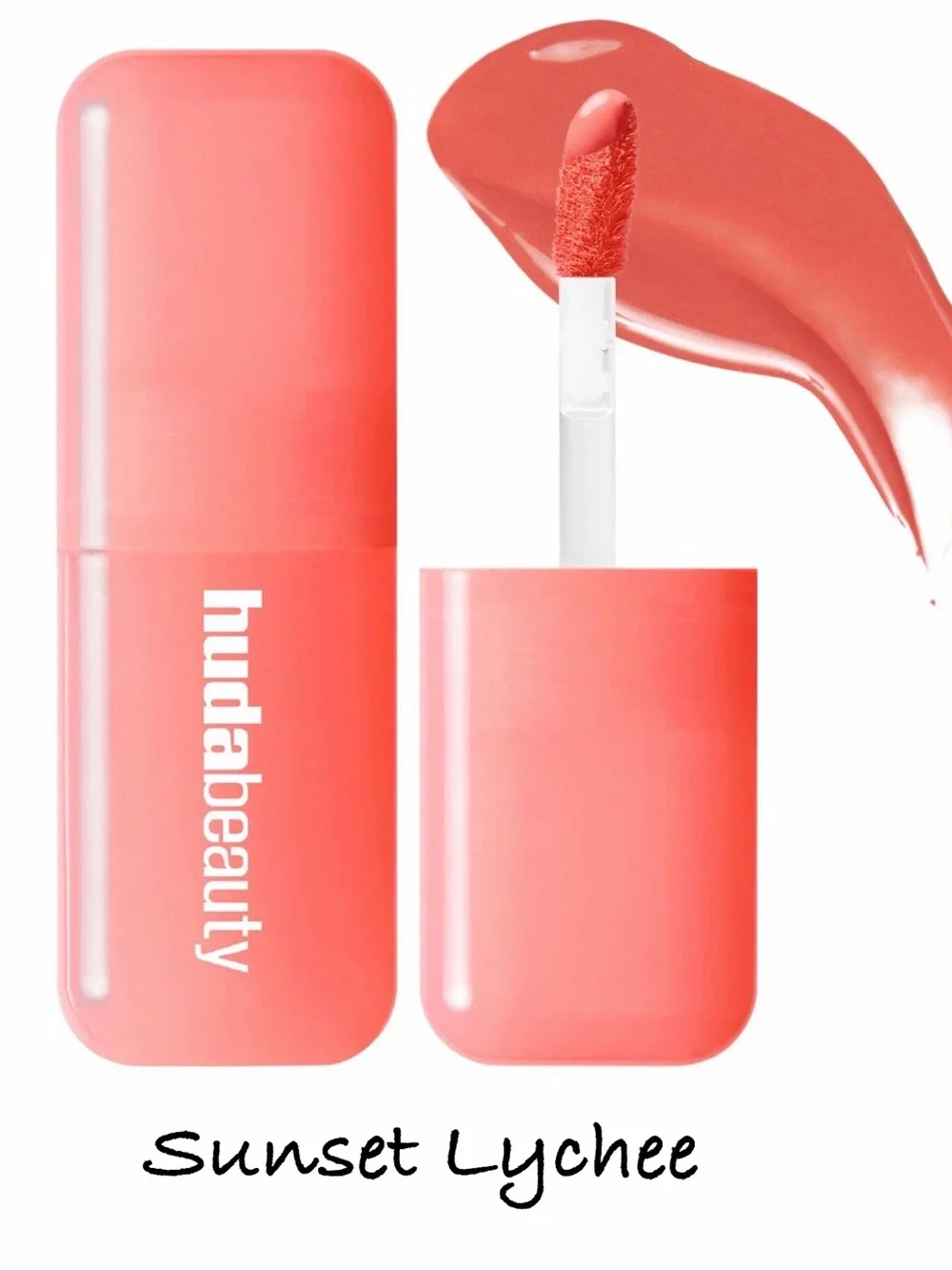 HUDA BEAUTY Blush Filter Soft Glow Liquid Blush ONE Cotton Candy Sunset Lychee
