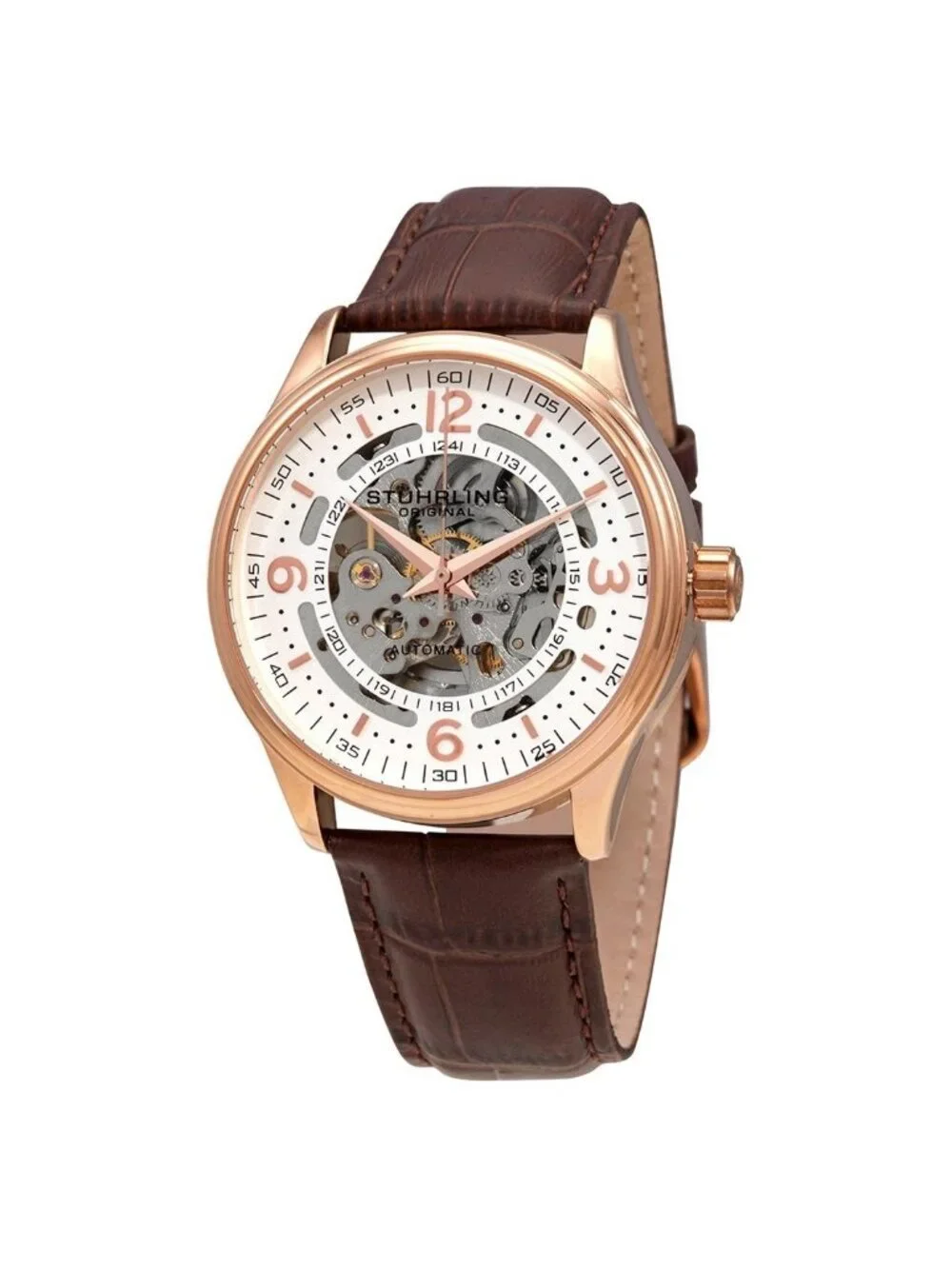 NWT Stuhrling Original Legacy White Dial Men's Watch