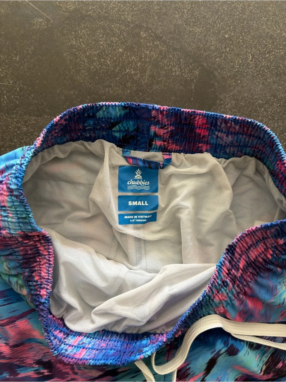 chubbies cubbies size